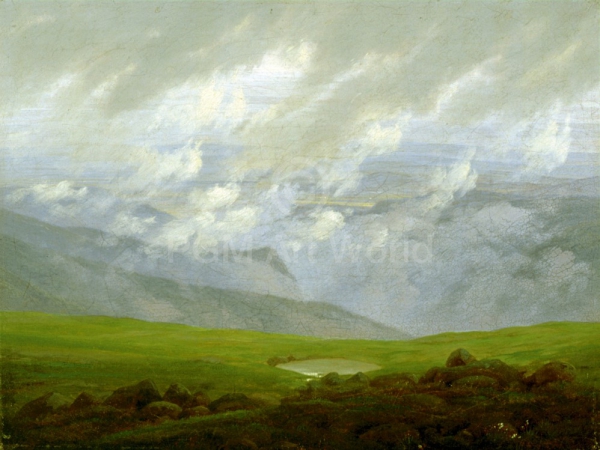 Ziehende Wolken - Caspar David Friedrich